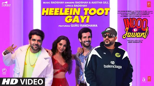 Ki Heelein Toot Gayi Lyrics/Badshah & Aastha Gill