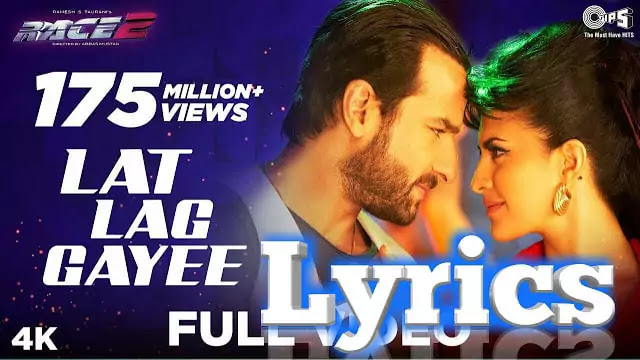 Lat Lag Gayee Lyrics/Benny Dayal & Shalmali Kholgade
