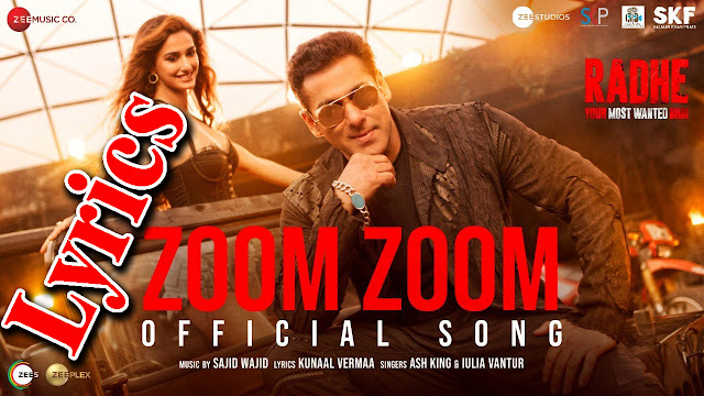 Zoom Zoom Lyrics/Ash King & Iulia Vantur - Radhe