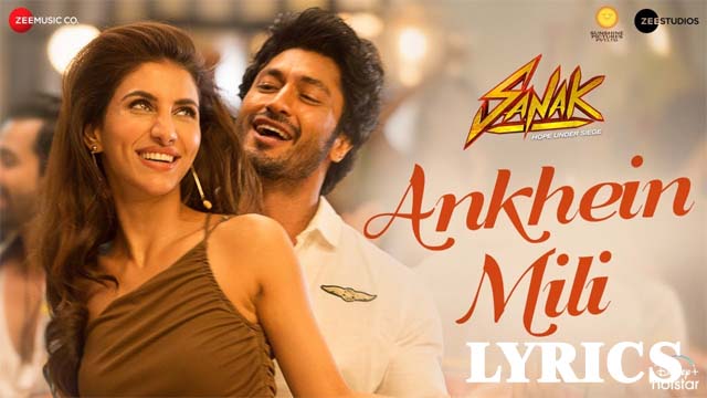 Ankhein Mili Lyrics - Raj Barman