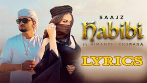 Habibi Lyrics - Saajz ft. Himanshi Khurana