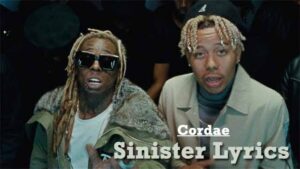 Sinister Lyrics/Cordae