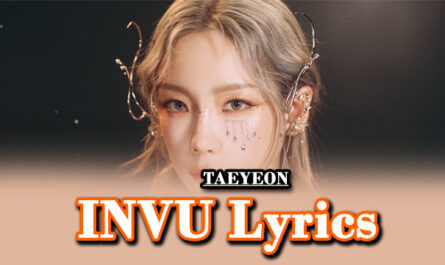 INVU Lyrics - TAEYEON