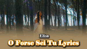 O Forse Sei Tu Lyrics - Elisa