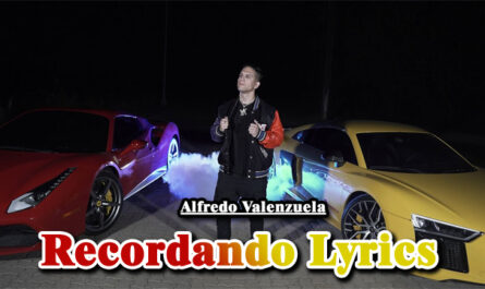 Recordando Lyrics - Alfredo Valenzuela
