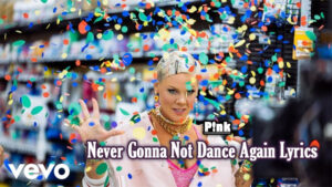 Never Gonna Not Dance Again Lyrics - P!nk