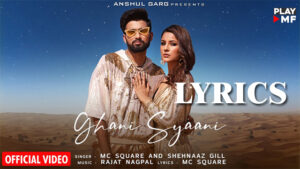 GHANI SYAANI Lyrics - MC Square & Shehnaaz Gill