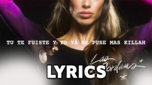 Las Jordans Lyrics - TINI - Lyrical Video