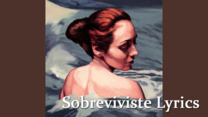 Sobreviviste Lyrics - Morat