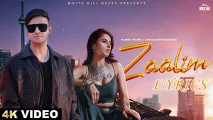 Zaalim Lyrics - Manisha Sharma & Anurag Desiworldwide