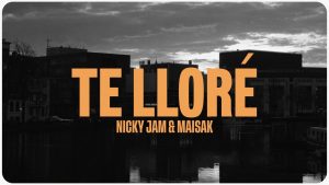 Te lloré Lyrics - Nicky Jam x Maisak - Visualizer Version