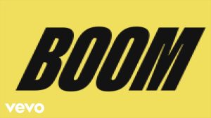 Boom In Your Face Lyrics - Kenia Os - Lyric Version